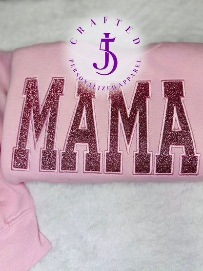 Mama Embroidery Sweatshirt