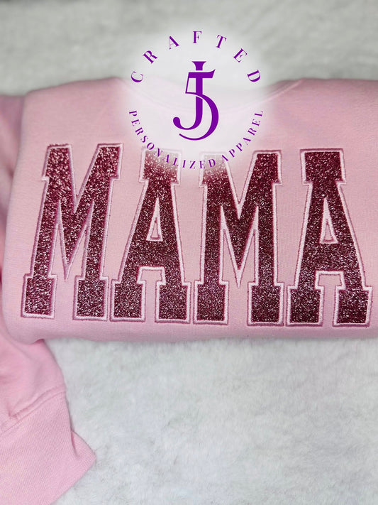 Mama Embroidery Sweatshirt