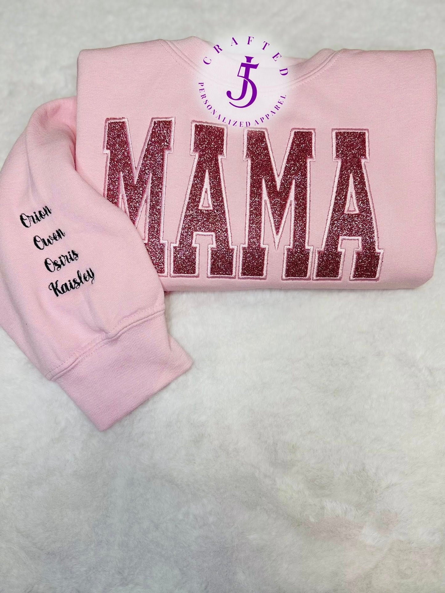 Mama Embroidery Sweatshirt